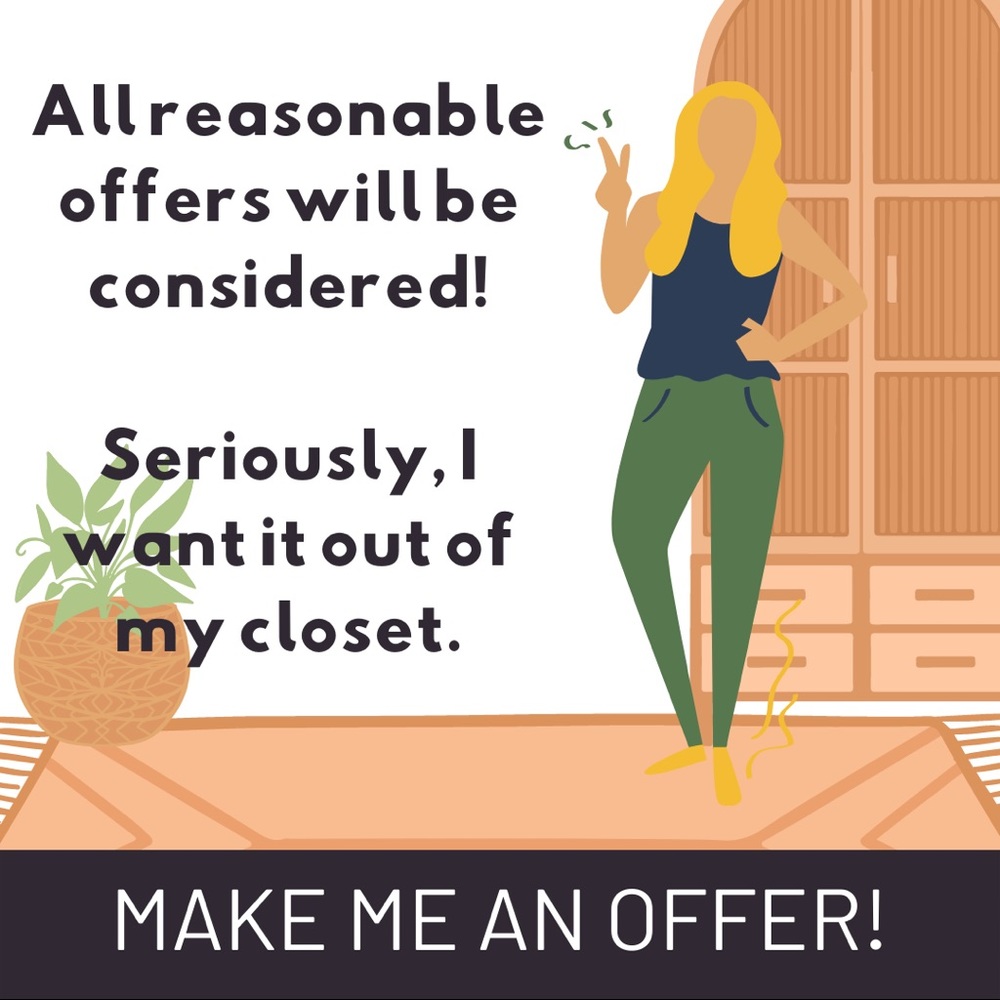 All reasonable offers will be considered!!